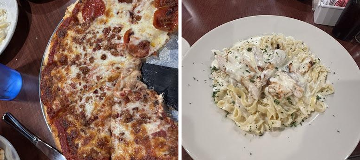 Ocello's Pizzeria Menu